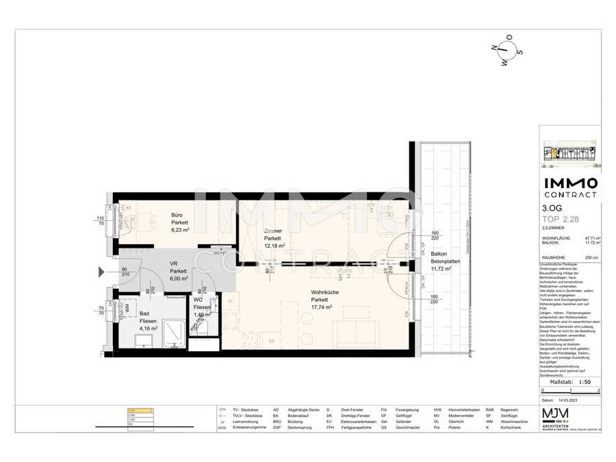 Dachgeschosswohnung in 2000 Stockerau Immobilie: Dachgeschosswohnung in 2000 Stockerau
