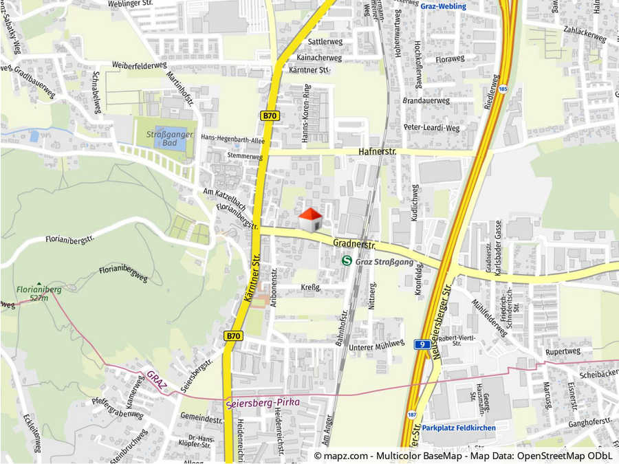 Immobilie: Tiefgaragenstellplatz in 8054 Graz