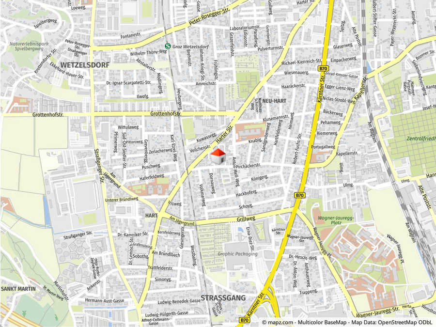 Immobilie: Tiefgaragenstellplatz in 8053 Graz