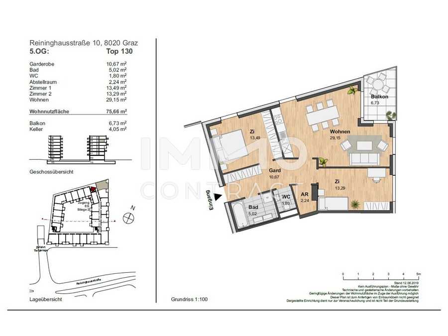 Immobilie: Mietwohnung in 8020 Graz