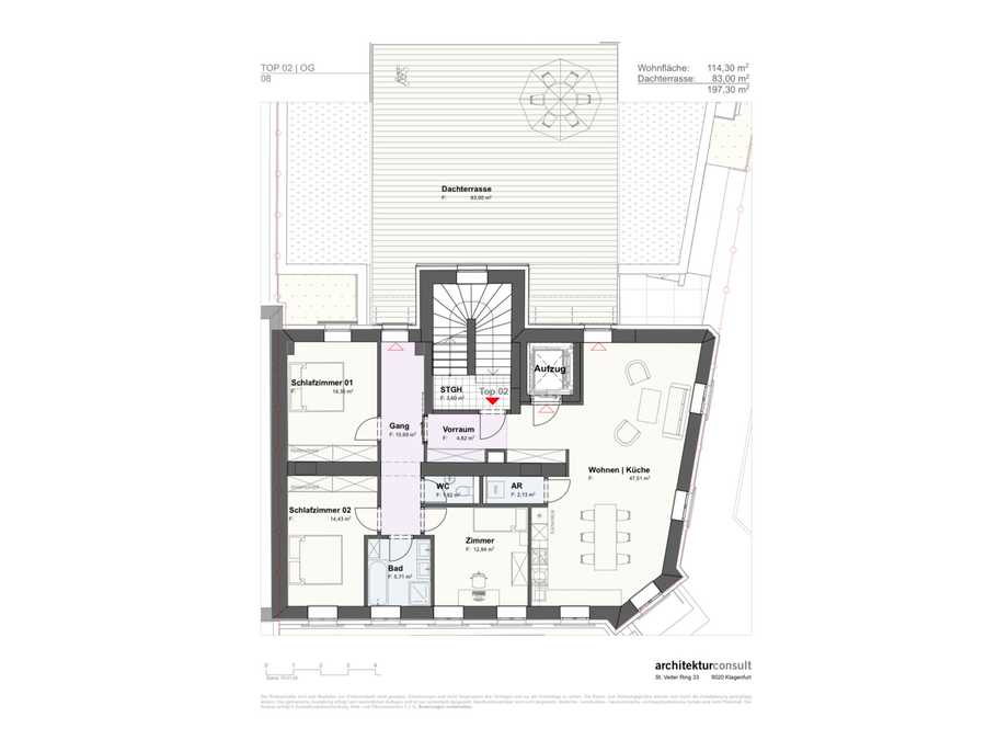 Immobilie: Mietwohnung in 9020 Klagenfurt