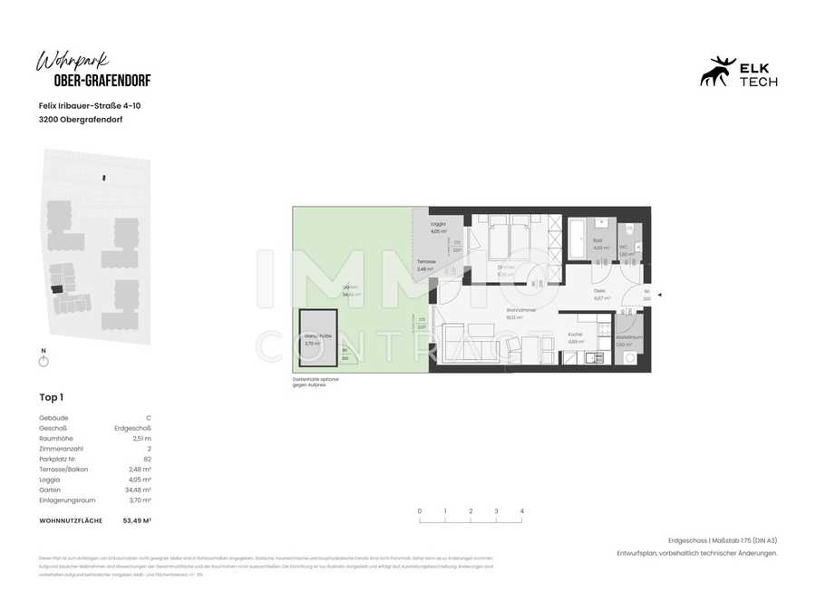 Mietwohnung in 3200 Ober-Grafendorf Immobilie: Mietwohnung in 3200 Ober-Grafendorf