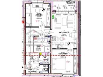 Dachgeschosswohnung Mannersdorf am Leithagebirge